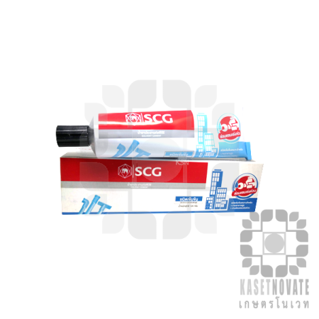 กาวท่าทอ pvc แบบหลอด กาวหลอด SCG (ตราช้าง) ชนิดเข้มข้น 125 กรัม 