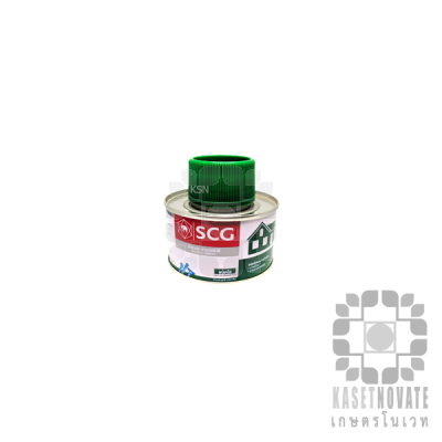 กาวทาท่อ กาวติดท่อ pvc กาวทาท่อ scg 100 กรัม (แบบมีแปรง) 