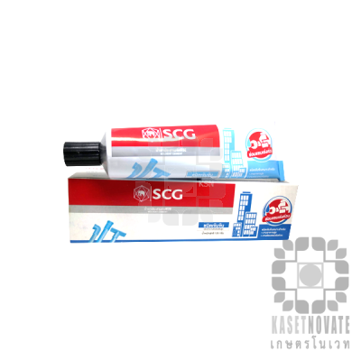 กาวท่าทอ pvc แบบหลอด กาวหลอด SCG (ตราช้าง) ชนิดเข้มข้น 125 กรัม 