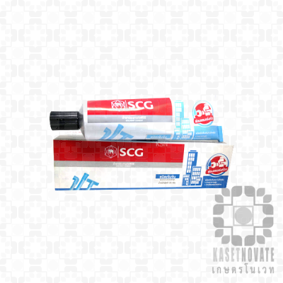 กาวท่าทอ pvc แบบหลอด กาวหลอด SCG (ตราช้าง) ชนิดเข้มข้น 125 กรัม 